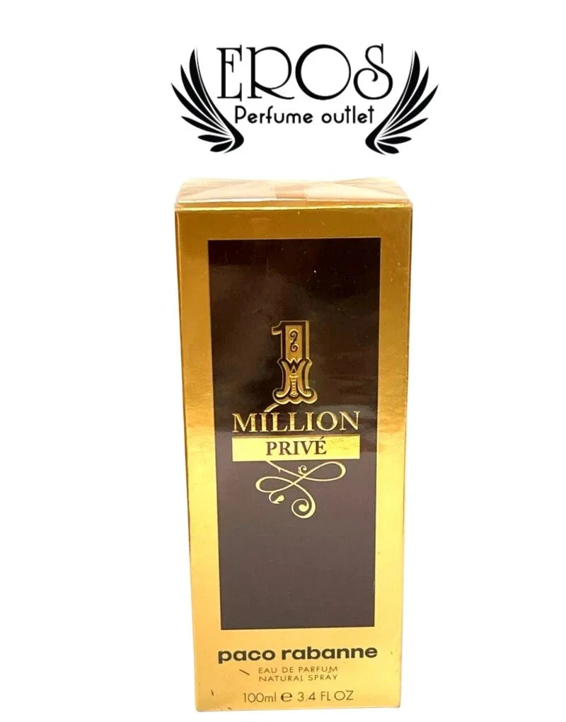 Paco Rabanne 1 million Prive 3.4oz~100mL Eau De Parfum Rare Discontinued