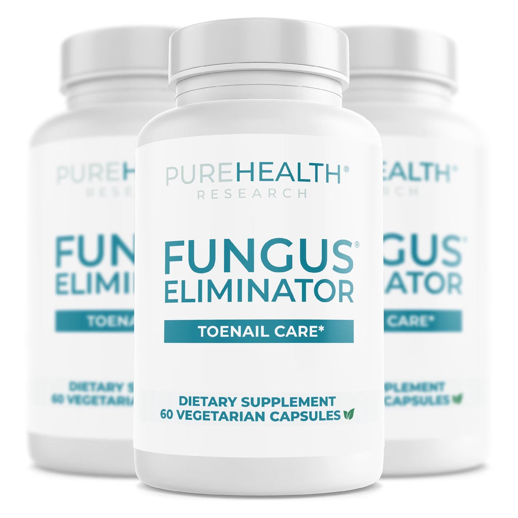 PureHealth Research Fungus Eliminator Toenail Care Supplement – 60 Capsules – Pack of 3 (180 Total)