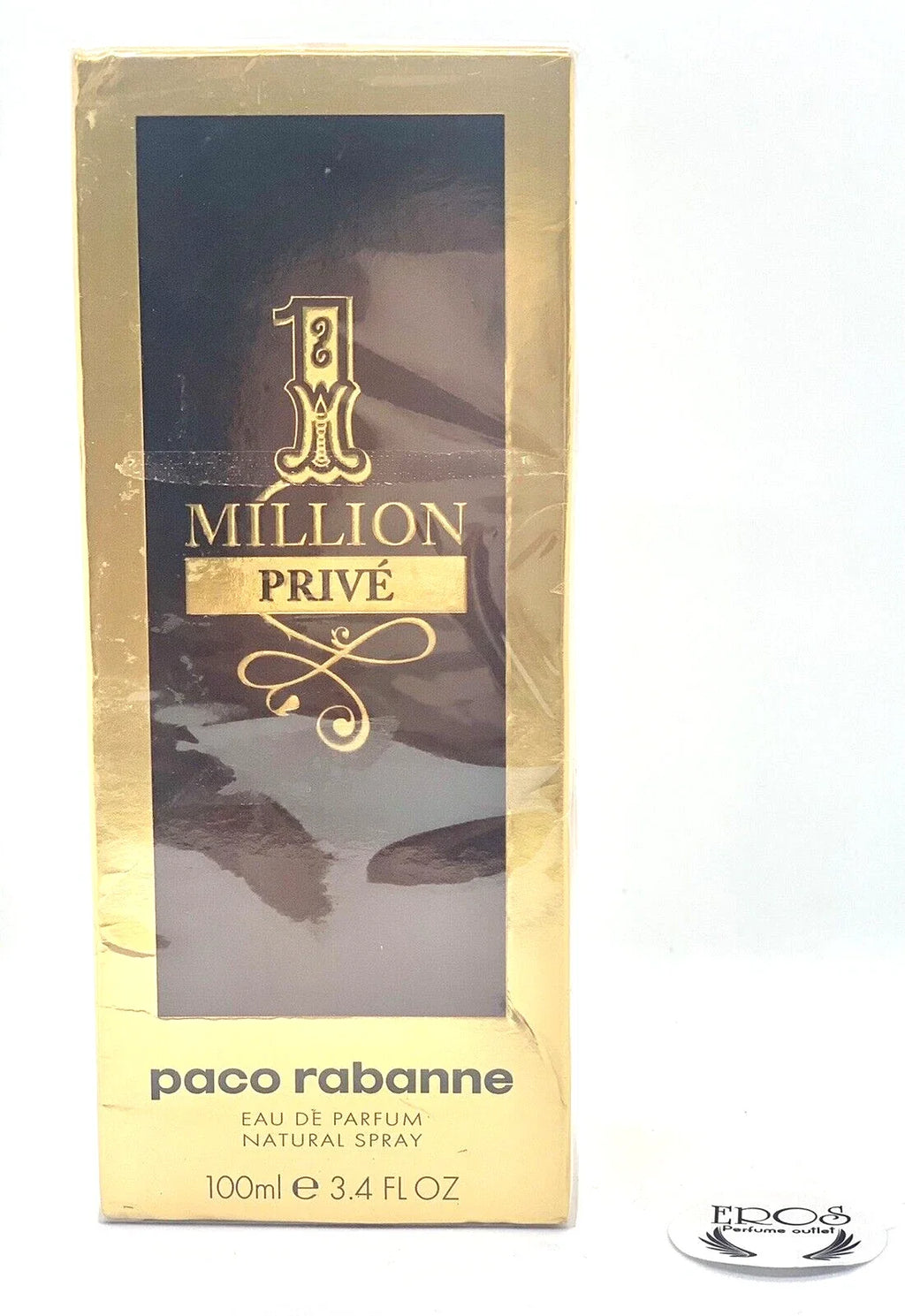 Paco Rabanne 1 million Prive 3.4oz~100mL Eau De Parfum Rare Discontinued