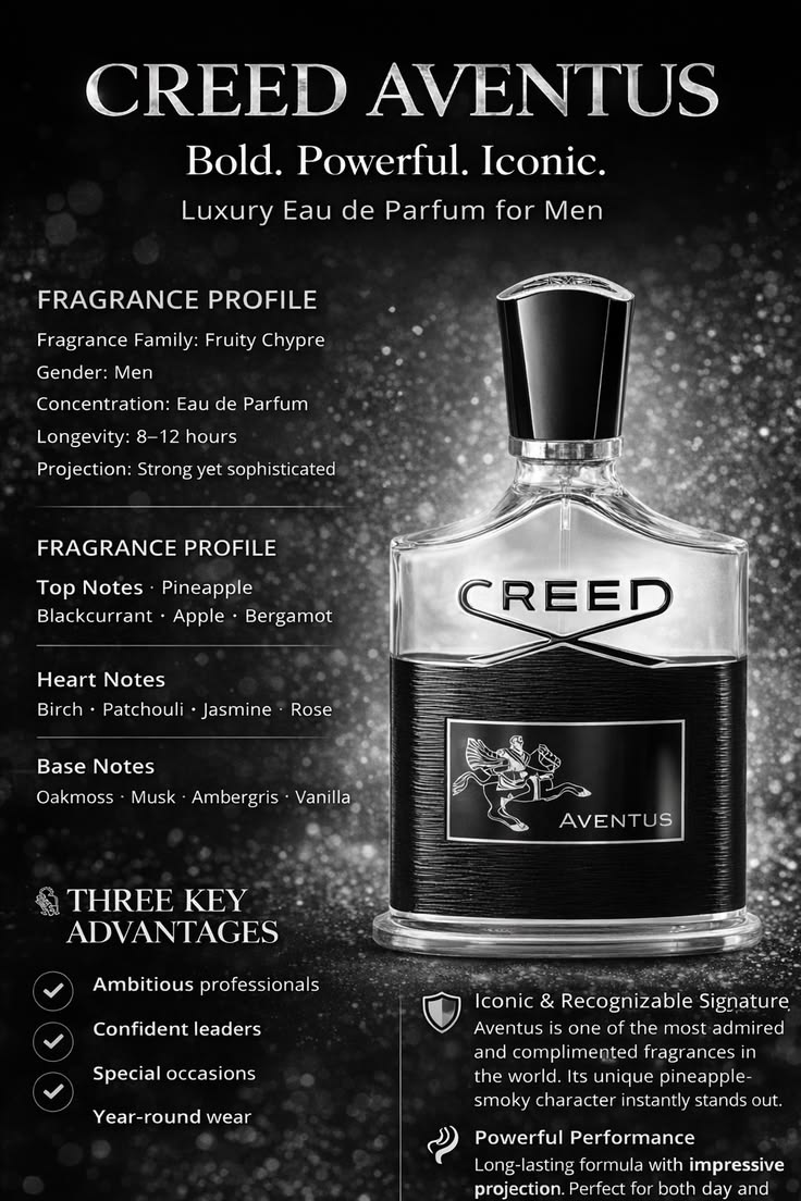 Creed Aventus Eau de Parfum EDP 100ml Tester for Men