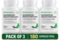 BiOptimizers Magnesium Breakthrough Supplement 4.0 - 60 Capsules (PACK OF THREE)