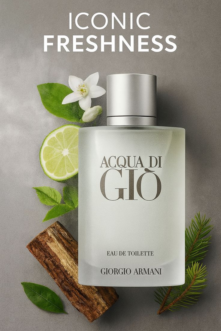 Giorgio Armani Acqua di Giò Eau de Toilette EDT for Men 100ml – Fresh Aquatic Cologne