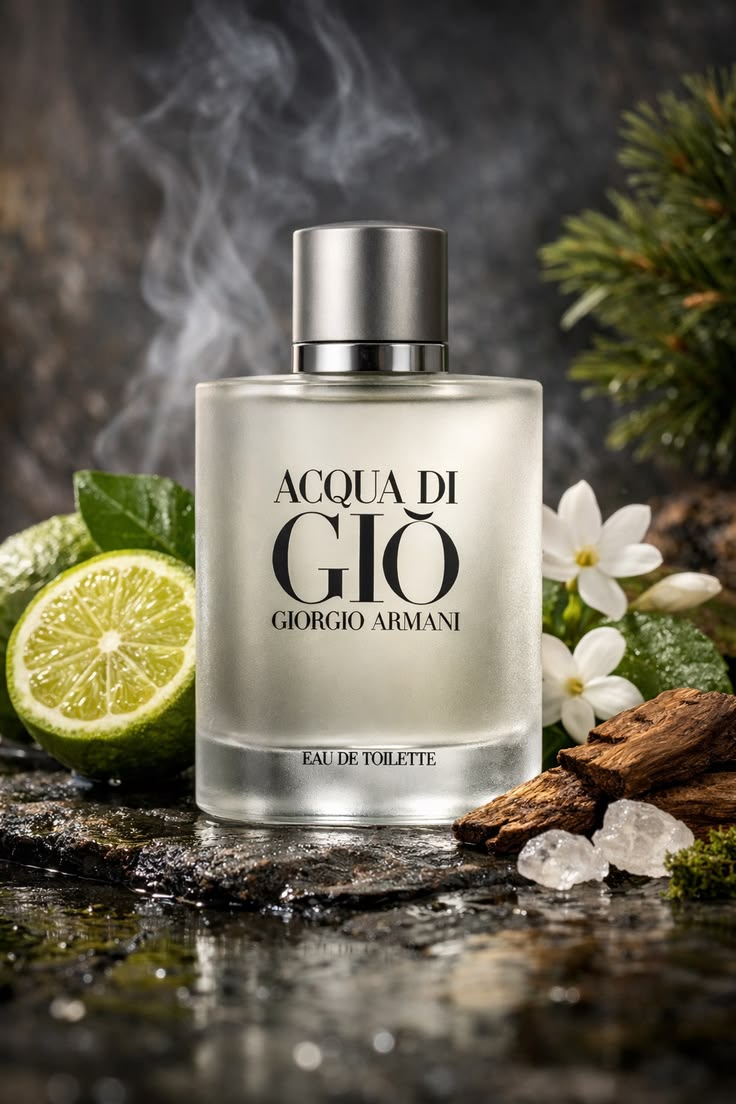 Giorgio Armani Acqua di Giò Eau de Toilette EDT for Men 100ml – Fresh Aquatic Cologne