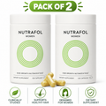 Nutrafol Women Hair Growth Supplements, Ages 18-44, 1-Month Bottle ( pack of 2 )