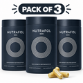 Nutrafol Men Hair Growth Supplements, Ages 18-49 , 120 capsules  ( pack of 3 )