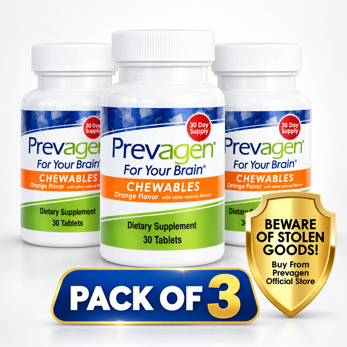 Prevagen MD 1oz Unisex Anti-Aging Treatment 60 CAPS(pack of 3)