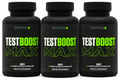 TEST BOOST Max Sculptnation 2.0 Testosterone Build Muscle Men Fat weight Loss  60 capsules (PACK OF THREE)