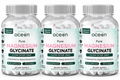 Organics Ocean Pure Magnesium Glycinate Low Dose Zinc Chelated 90 Capsules NEW (PACK OF THREE)