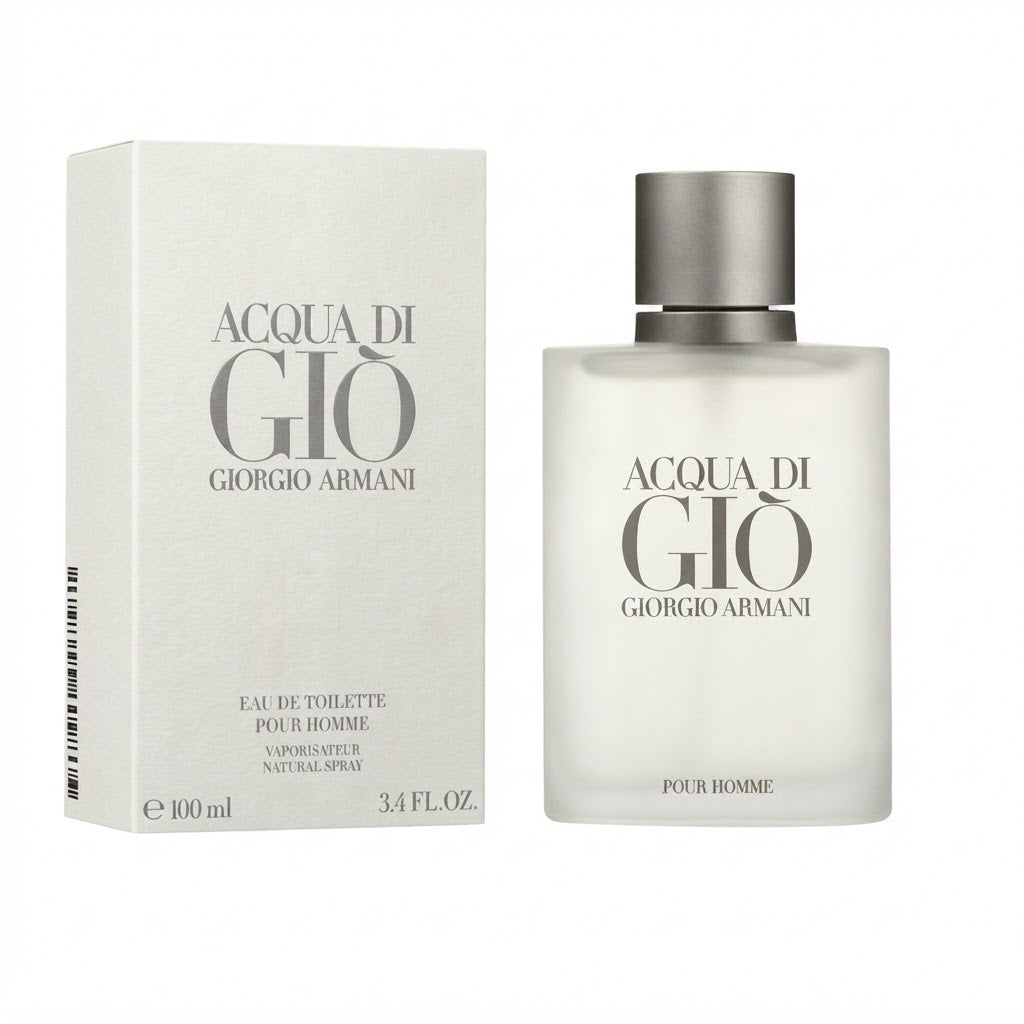 Giorgio Armani Acqua di Giò Eau de Toilette EDT for Men 100ml – Fresh Aquatic Cologne