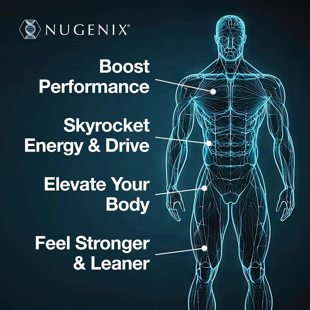 Nugenix Total-T Men’s Performance & Testosterone Support – 90 Capsules Each – Pack of 2 (180 Total)