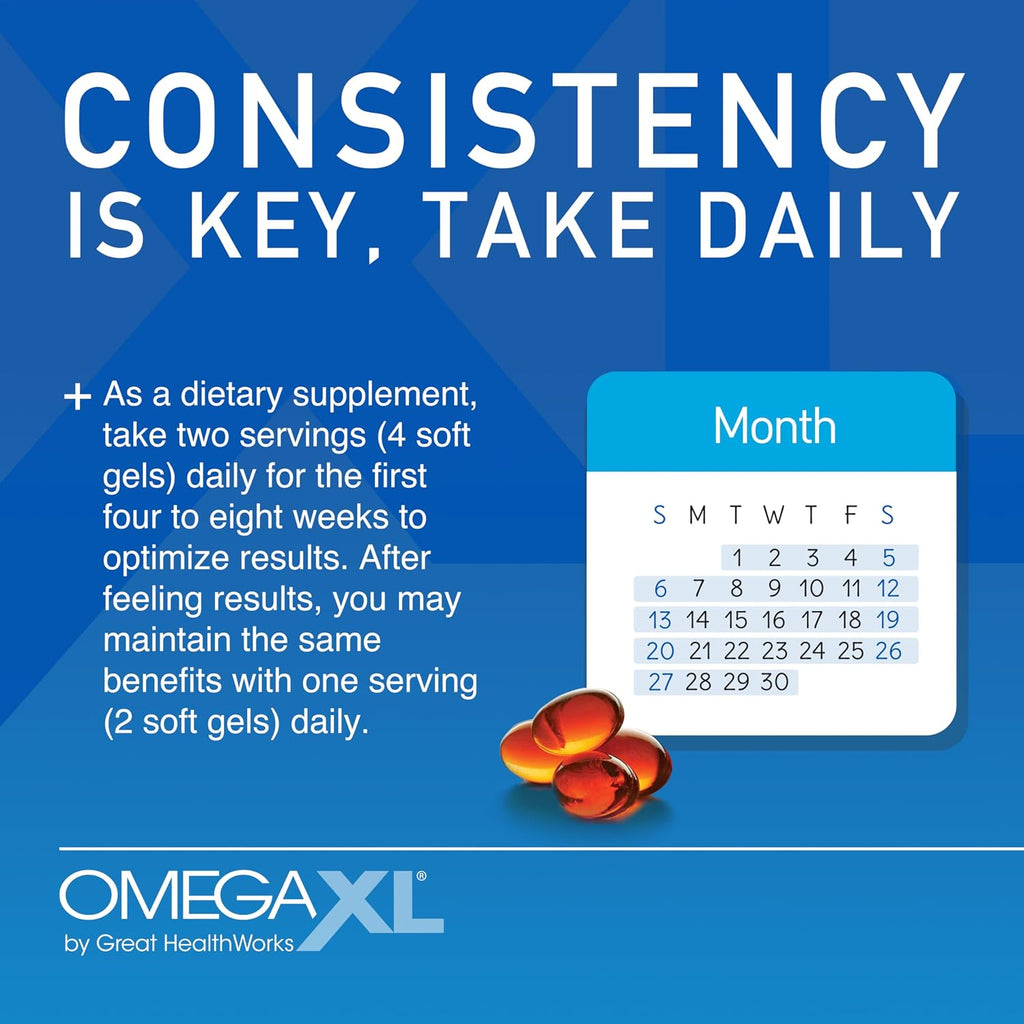 OmegaXL Joint Support Supplement, 300 Count , ( pack of 3 )