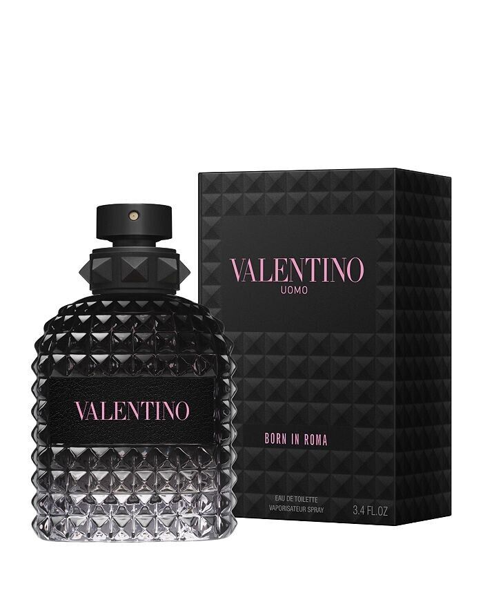 Valentino Born in Roma Uomo Eau de Toilette for Men – 3.4 fl oz / 100 mL – New Factory Sealed